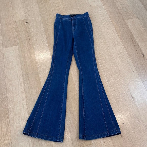 NWOT Veronica Beard Sheridan exaggerated flare high rise size 25 PRICE IS FIRM - Picture 7 of 13